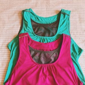 Novara Biking/Fitness Tanks w/ Attached Sports bra
